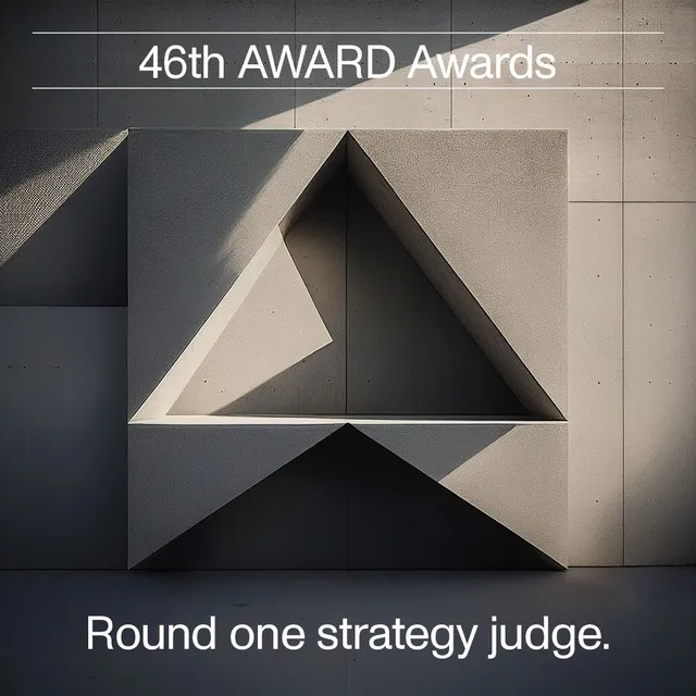 46th AWARD Awards Round 1 Judge Badge